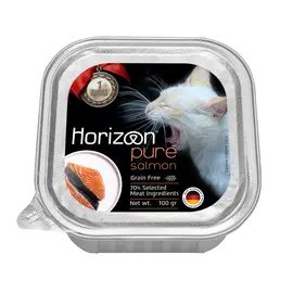 מעדן הורייזן פיור סלמון חתולים 100 גרם