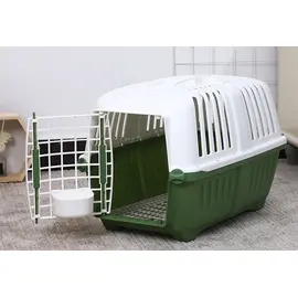 قفص حمل 47/31/31.8 مع طبق وسجادة بلاستيكية - استيرادنا