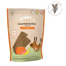 חטיף סמי לכלב - רצועות ברווז ועוף ללא דגנים 180 גרם אריזת חיסכון