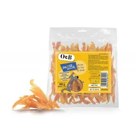 O&B חטיף רצועות נתחי עוף 500 גר - חיסכון לכלבים