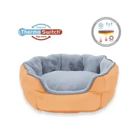 מיטת סינטוריני כתומה חורף קיץ 60/50/20 לכלבים וחתולים