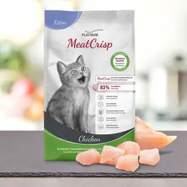 Platinum MeatCrisp Kitten Chicken &ndash; מזון עוף לגורי חתולים