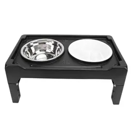 סטנד עם צלחת האכלה איטית 3 מצבים גובה 20 ס''מ 30 L 1 ליטר