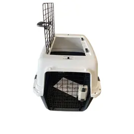 כלוב נשיאה לחתול עם פתיחה עליונה ודלת רשת + רשת פנימית בתחתית – אורך 58.4 ס"מ