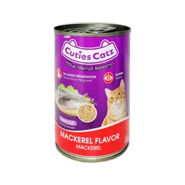 Консервы для котов Кьотиз с макрелью – 400 грамм | Влажный корм, богатый вкусом | Здоровое питание для котов в Израиле