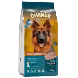 דיווינוס פרפורמנס מזון לכלבים פעילים - 20 ק"ג