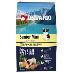 Ontario Senior Fish and Herbs for Senior Dogs – kg Premium