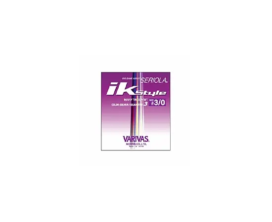 VARIVAS קרס SERIOLA IK-STYLE HOOKS