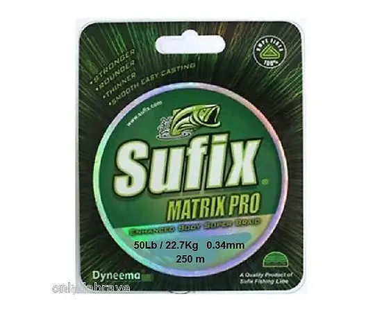 חוט בד 0.34מ"מ 250 מטר של Sufix