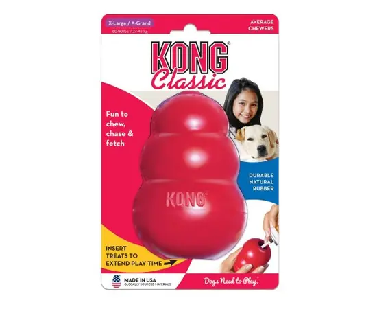 משחק לכלב קונג קלאסיק גדול מאד KONG Classic XL
