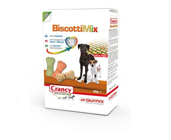 קרנצ'י - ביסקוויט לכלבים בטעם מיקס 500 גרם, 2 image