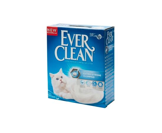 חול מתגבש במיוחד ללא בישום (כחול) 8.3 ק"ג לחתולים  - אבר קלין / EVER CLEAN