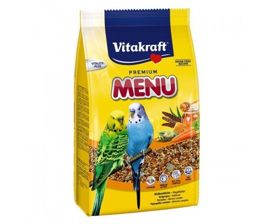 מזון פרמיום מניו 1 ק"ג לתוכון ויטקרפט / VITAKRAFT