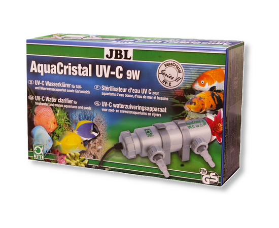 מערכת חיצונית UV אקווה קריסטל סריה 2 9W לאקווריום ובריכות - ג'ייביאל / JBL