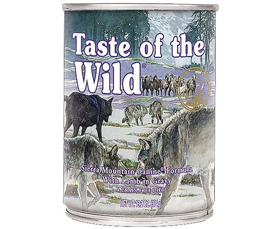 שימורי כבש 390 גרם לכלבים טייסט אוף דה ווילד / TASTE OF THE WILD