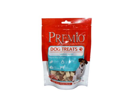 חטיף סושי סלמון 100 גרם לכלבים פרמיו / PREMIO