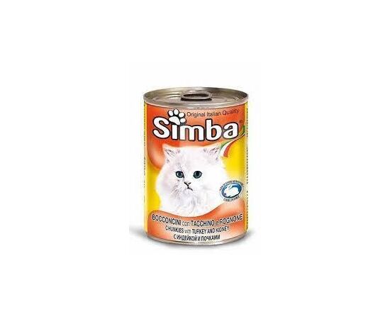 שימורי בשר הודו וכליות 415 גרם לחתולים - סימבה / SIMBA