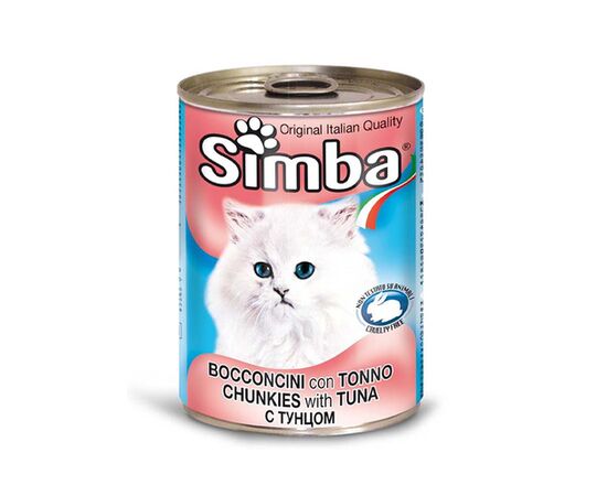 שימורי בשר טונה 415 גרם לחתולים - סימבה / SIMBA