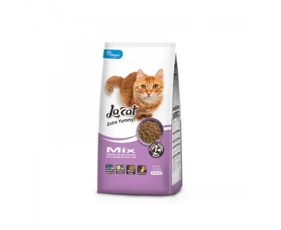 מזון יבש מיקס 2.85 ק"ג לחתולים לה קט / LA CAT