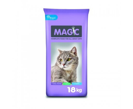 מזון יבש 18 ק"ג לחתולים - מג'יק / MAGIC
