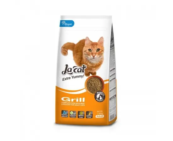 מזון יבש גריל 2.85 ק"ג לחתולים לה קט / LA CAT