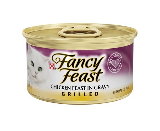 שימור גריל עוף ברוטב 85 גרם לחתולים - פנסי פיסט / FANCY FEAST
