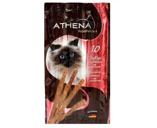 חטיף לחתול מקלות סלמון 50 גרם  - אתנה / ATHENA