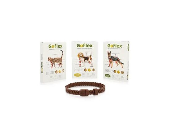 קולר לחיזוק ותמיכה במפרקים גופלקס לכלבים עד 8 ק"ג - GOFLEX, 2 image