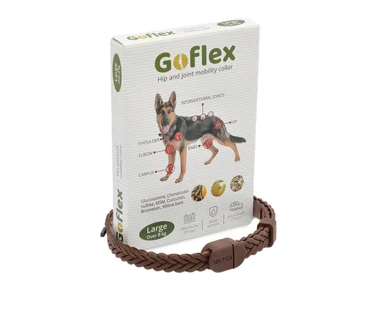קולר גופלקס למפרקים לכלב עד 8 ק”ג goflex
