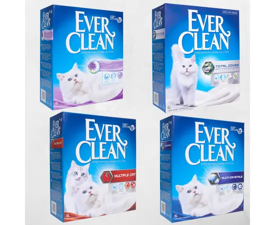 אבקלין 6 ליטר – מארז חסכון 4 קופסאות Ever Clean