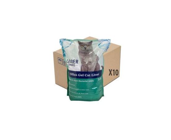 10 יחידות חול לחתולים קריסטל 3.6 ליטר