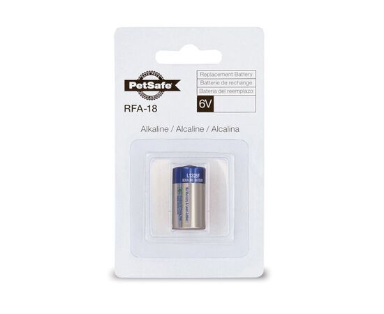 סוללה לקולר נגד נביחות 6 וולט - פטסייף RFA-18 petsafe replacement battery RFA-18 6v