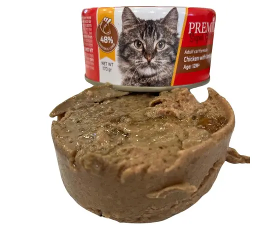 Premium Cat Pâté with Chicken and Lamb - 170g | PREMIO Wet Cat Food