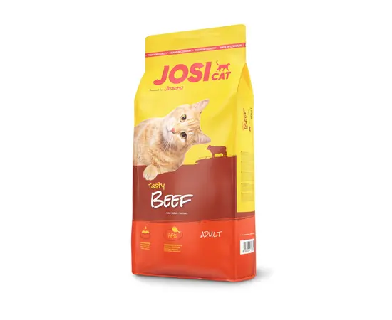 שק מזון יבש JosiCat לחתולים בטעם בקר – 18 ק"ג