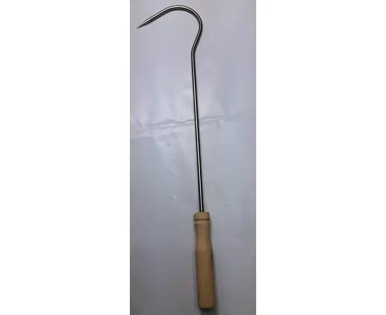 SKIPPER FISH GAF 55CM - גנץ' מתכת ידית עץ 55 ס"מ 