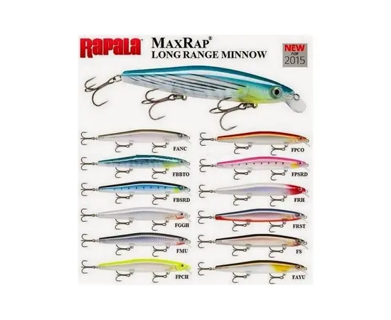 RAPALA MAXRAP® LONG RANGE MINNOW MXLM-12 