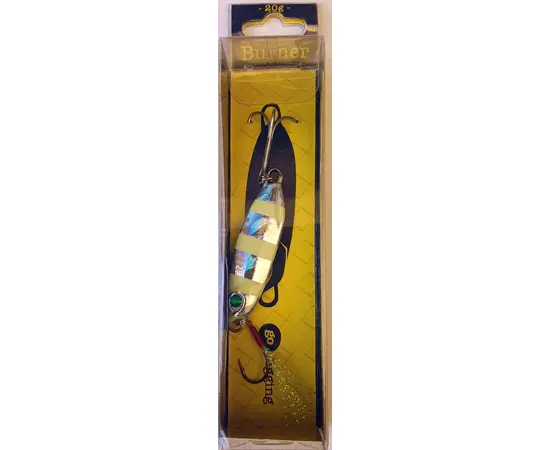 SKIPPER BURNER JIG 20G GLOW ZEBRA 