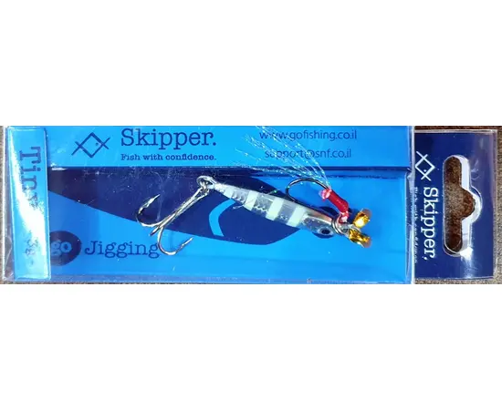 SKIPPER TINY JIG 3G GLOW ZEBRA 005 