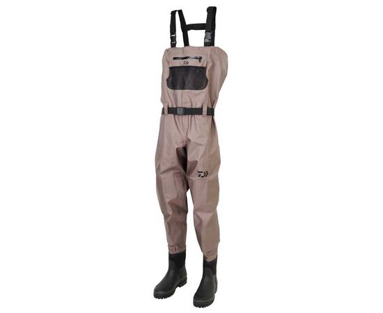 DAIWA Breathable 3-layer waders with boots