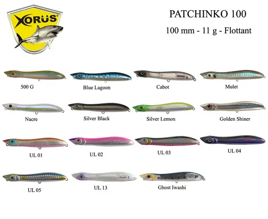 XORUS PATCHINKO 100MM 15.1G PINK BELONE 