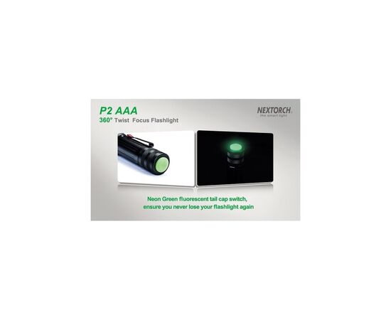 פנס-Nextorch Model P2 AAA 320 Lumens Adjustable Focusing Flashlight, 5 image