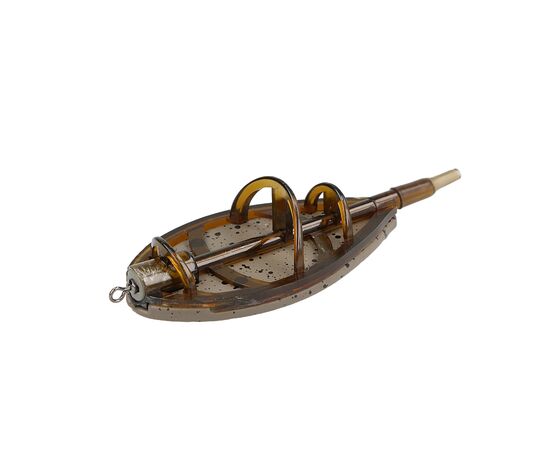 GOLDEN CATCH Flat Method Feeder In Line SIZE L 60G - פידר