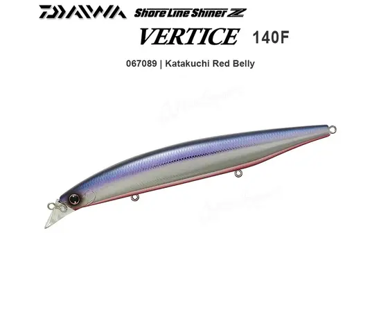 Daiwa Shoreline Shiner Z Vertice 140F 140mm 25.6g ~30-120cm , 4 image
