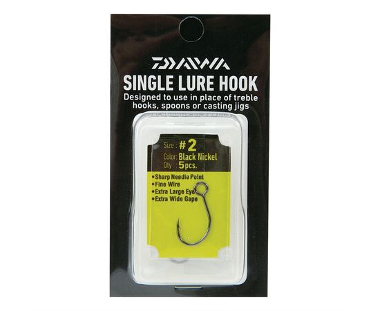DAIWA Single Lure Hooks Size 2
