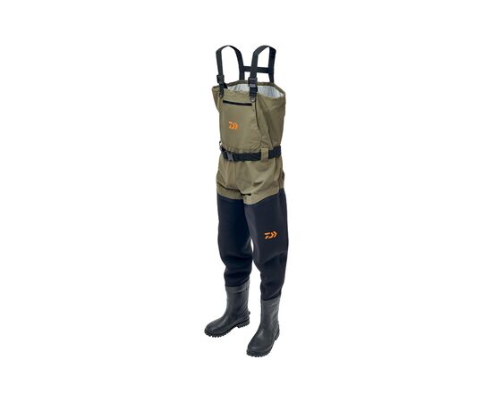 DAIWA Hybrid breathable waders with boots, 4 image