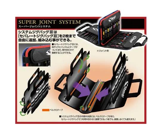 SHOUT 525SJ SYSTEM JIG BAG III WHITE , 3 image