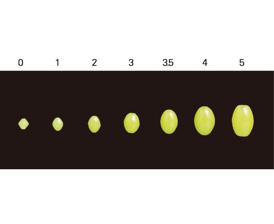 SASAME P-187 Hard Glow Bead - חרוז קשיח, 8 image