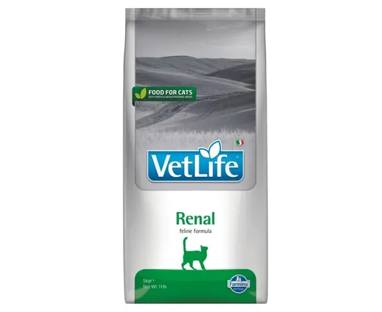Vet Life Renal לחתולים – מזון רפואי לתמיכה בכליות 5 ק"ג