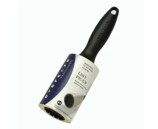 Evercare גליל דבק מקצועי להסרת פרווה, סיבים ואבק מהבגדים והריהוט