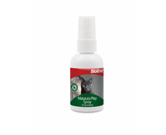 תרסיס מטאטאבי לחתולים 50 מ"ל | Bioline – טבעי, מהנה ומרגיע